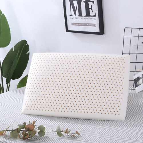 S83V wholesale bread natural latex pillow pillow core protects cervical spine flat pillow low pillow single without collapse