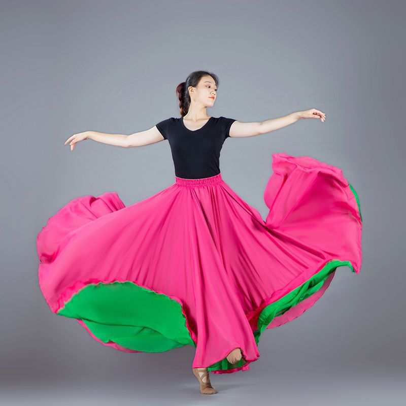 로즈 + 그린 양면 벨트