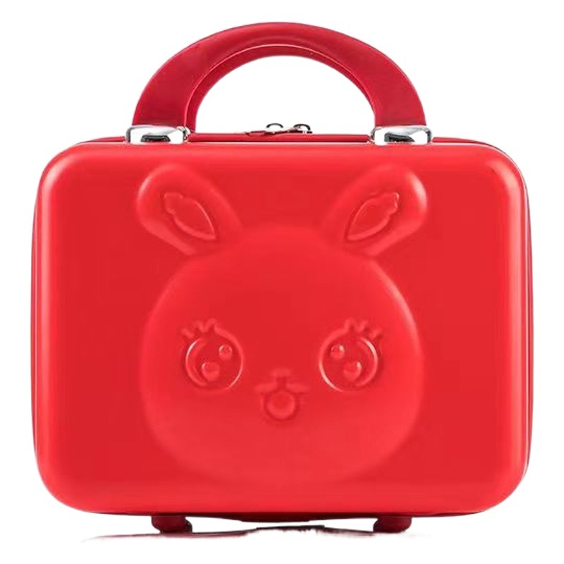 Nuevo conejo de color caramelo maleta mano caja de regalo caja de cosméticos equipaje maleta caja de almacenamiento resistente a los arañazos resistente al desgaste