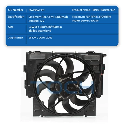 Fan 2010-2016 3.0L F18600W