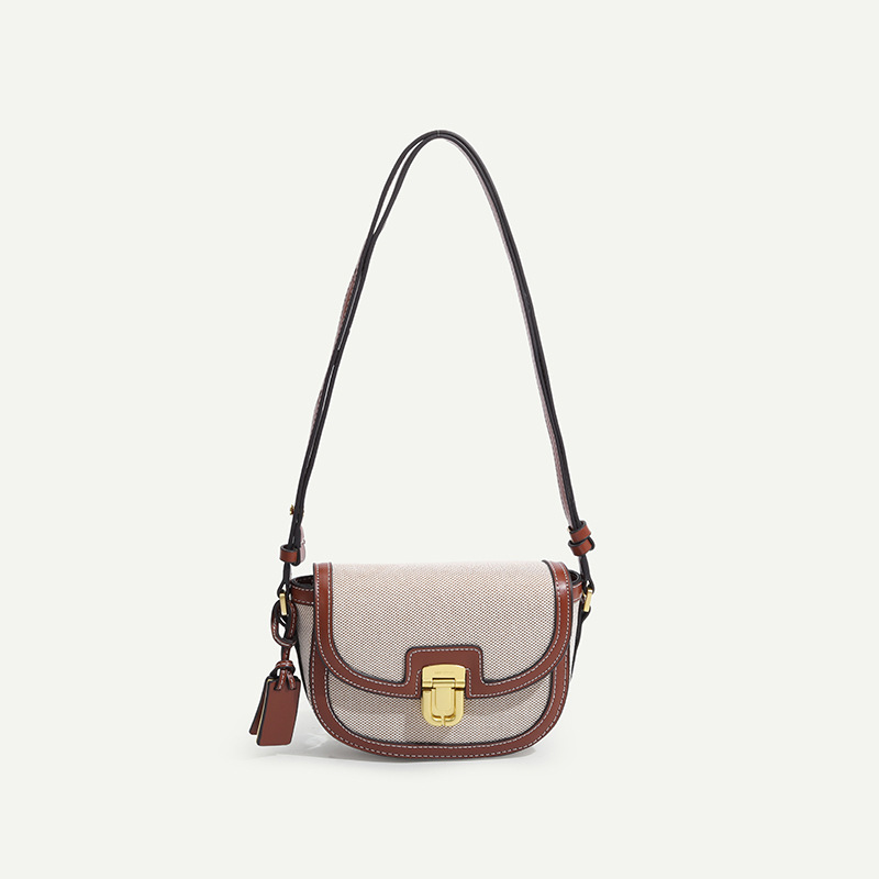 Korean niche Joyosoi saddle women's crossbody mini small shoulder bag_voghion.com