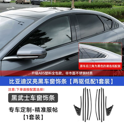 BYD Han dmi Black Samurai: Automobile anti-insect net - han-blackening-kit-car-window-trim-two-wheel-drive-low-profile-1-set