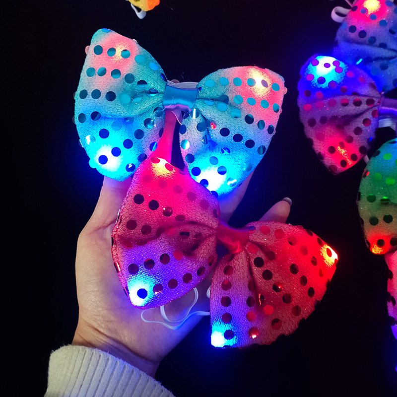 flashing bow tie