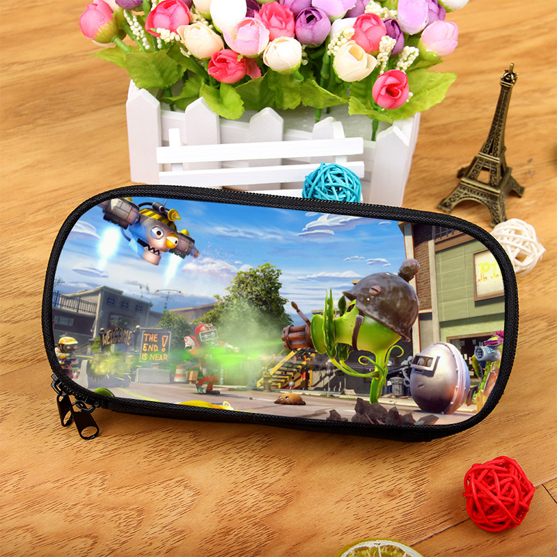 Fábrica al por mayor zombie caja de lápices de gran capacidad caja de papelería estudiante bolsa de almacenamiento de una sola pieza de entrega