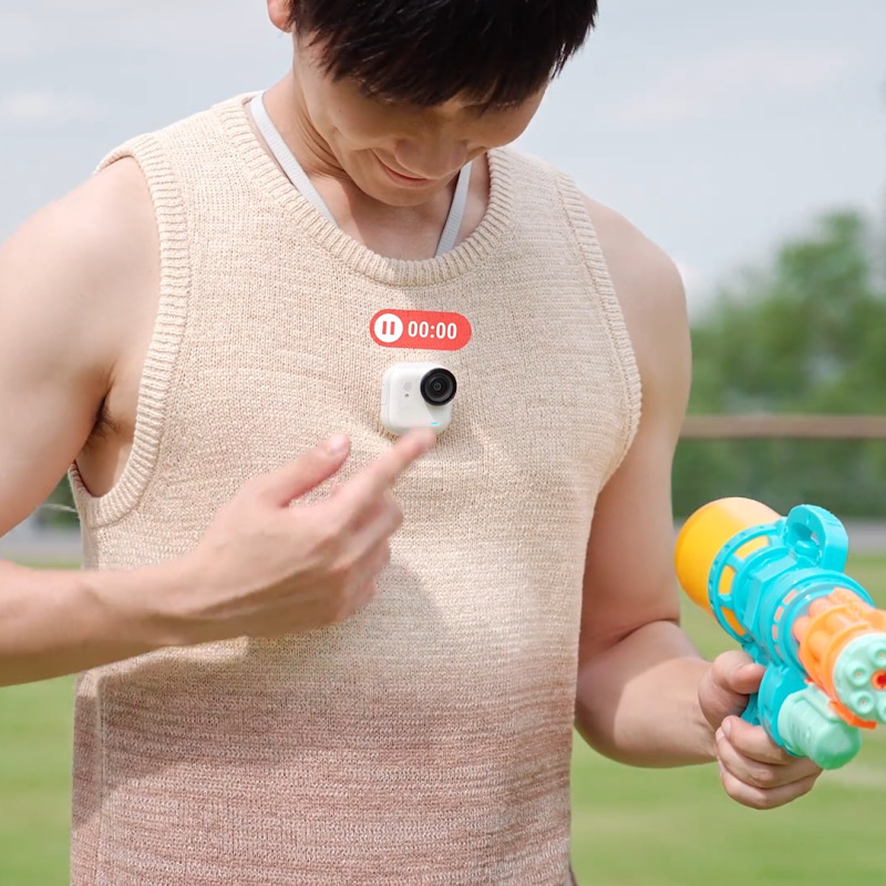 影石Insta360 GO Ultra 磁吸挂绳 迷你相机胸前第一人称视角挂带|undefined