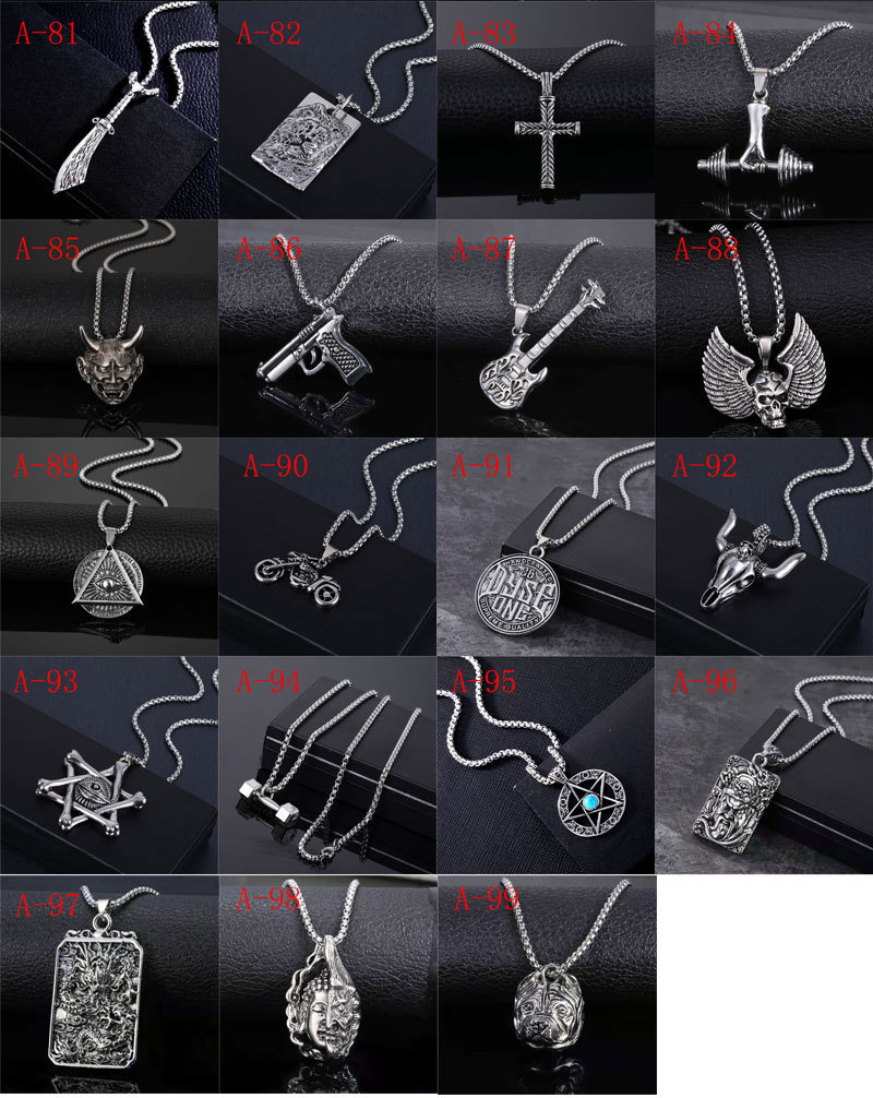 Fashion Animal Round Metal Hollow Out Unisex Pendant Necklace 1 Piece