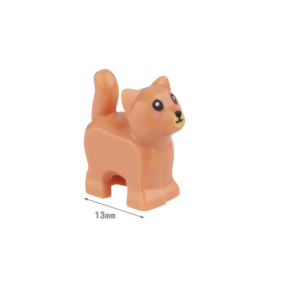 MOC小粒積み木農場シリーズ小動物子猫赤ちゃん猫80686pb 01 13786
