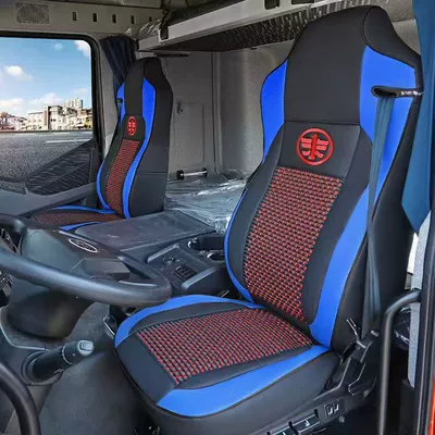 Cover, Seat cushion, seat cover - high-end-model-gypsophila-ice-silk-model-black-and-blue-alone-main-drivers-piece