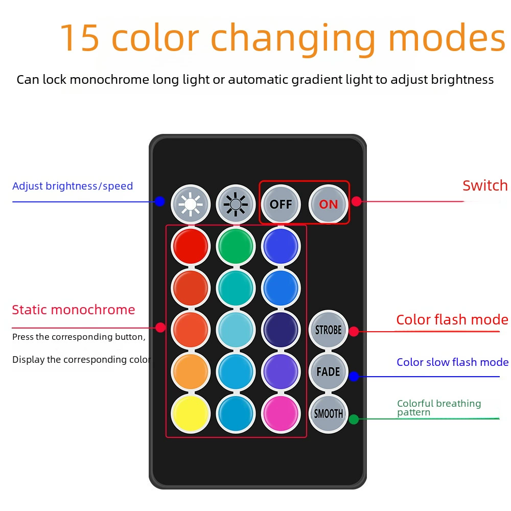 LED-всасывающиеся подводные фонари для плавания, цветные музыкальные украшения, фонтан, аквариум, ныряние, пульт дистанционного управления