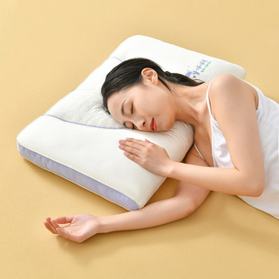 Huhu Bear Bio-based Neck Pillow Adult Student Pillow Wholesale Home Dormitory Soft Support Sleeping Area Memory Pillow