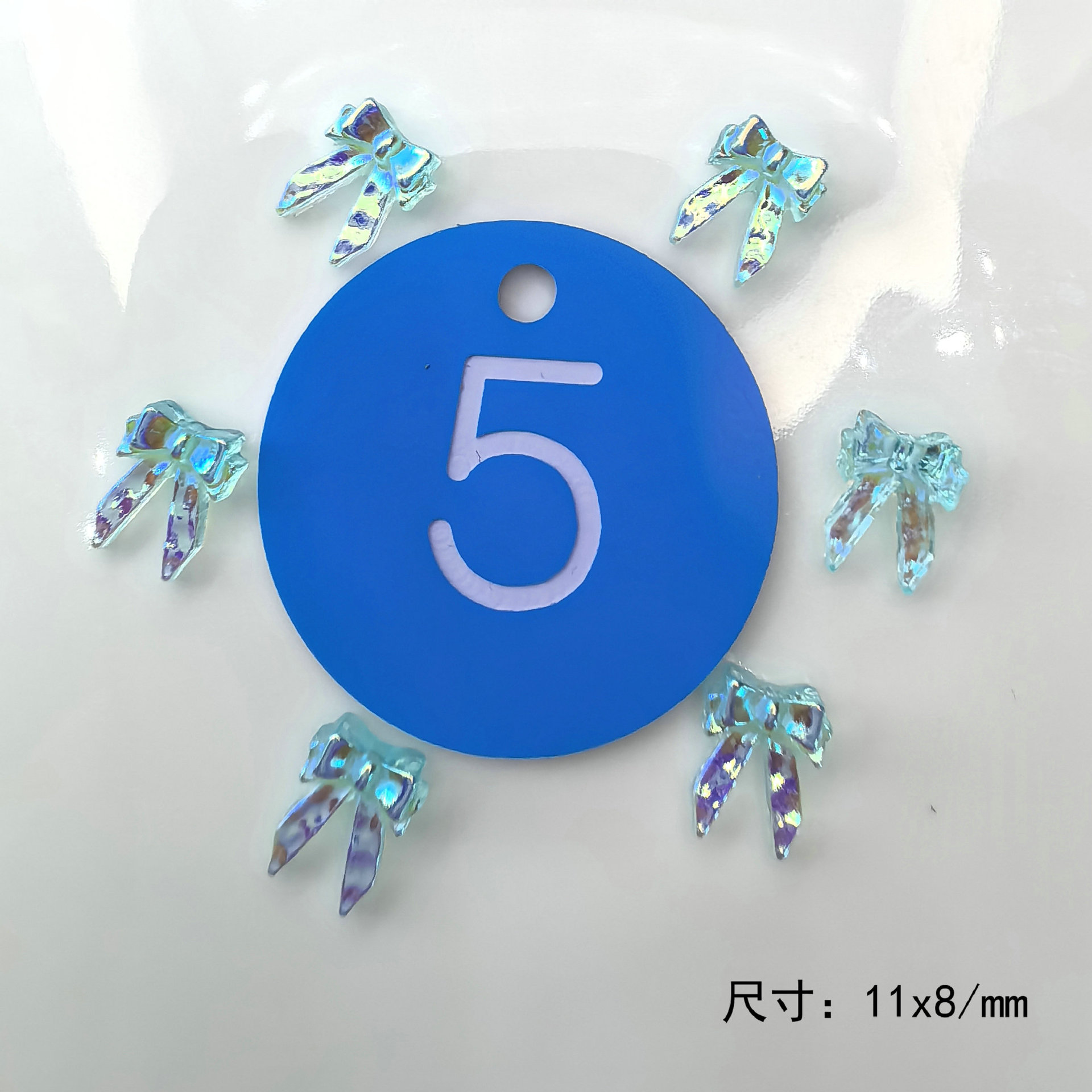 蝴蝶结飘带美甲饰品批发创意设计产业园区设计师设计元素原材料0