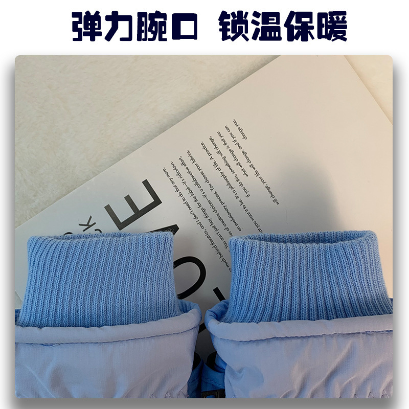新款儿童滑雪手套冬季保暖加绒加厚户外运动手套卡通恐龙宝宝手套|undefined