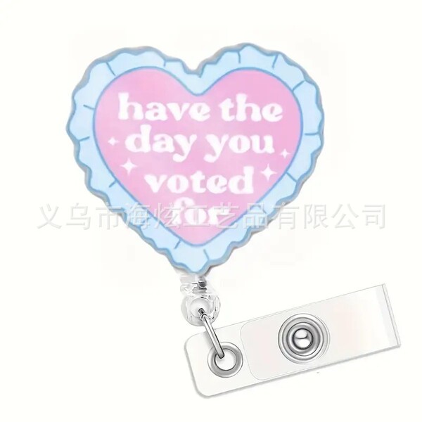 acrylic cartoon badge