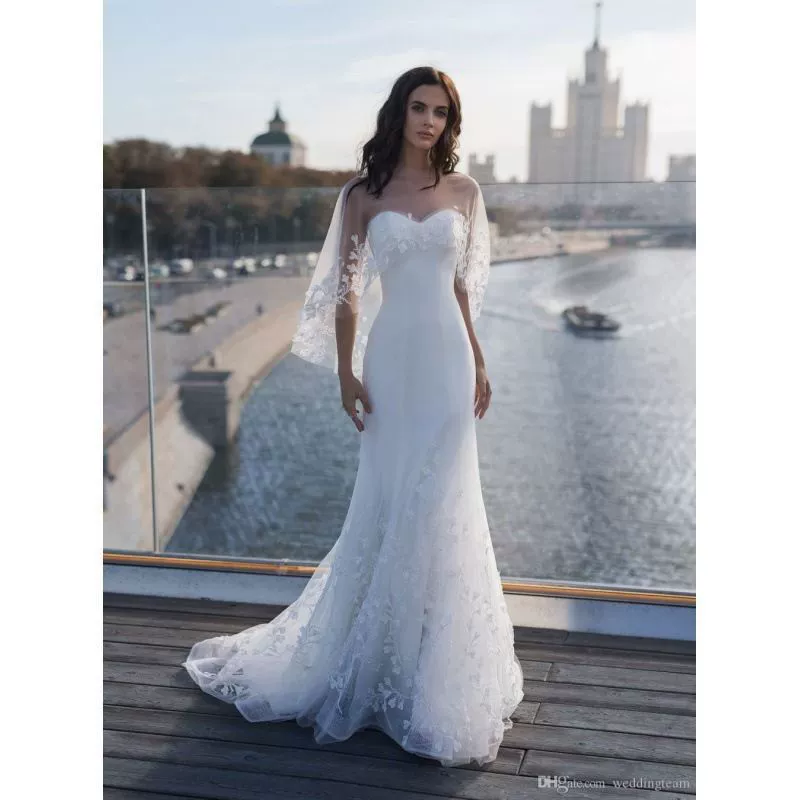 Модный комплект, накидка без рукавов с круглым воротником, короткое кружевное плаще для невесты, аксессуары, европейский стиль, свадебные аксессуары