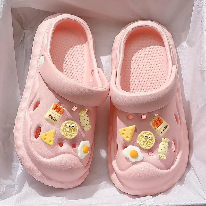 Zuecos de EVA para mujer plataforma gruesa verano