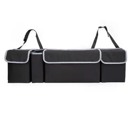 Temu Car Trunk Storage Bag, Car Seat Back Oxford Cloth Hanging Bag, Multifunctional Car Organizer Bag
