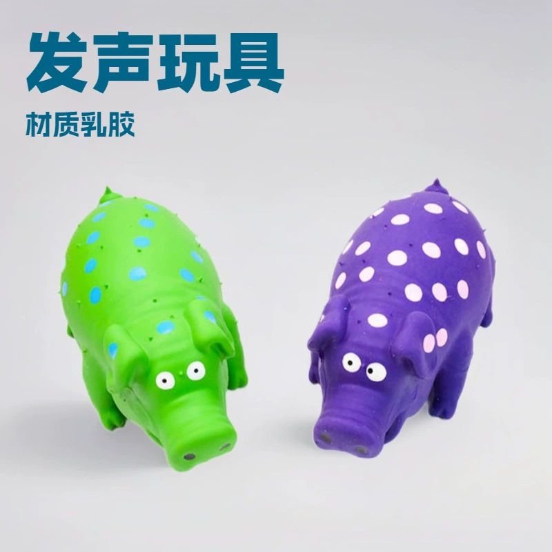 Amazon Pet Lactle Свинья игрушка Собаки молярные зубы устойчивы к укусам