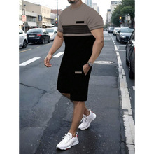 H 81273 Geometric print stripe men's polo ����ӡ��������ʿ