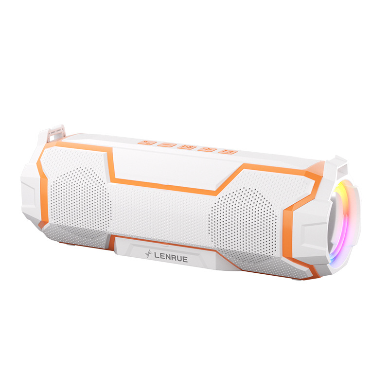 Sonido Bluetooth inteligente al aire libre colorido mecha de alta calidad portátil a prueba de agua alto volumen subwoofer