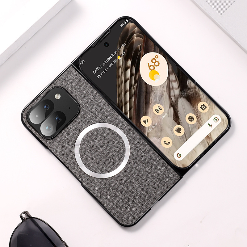 Suitable for Google Pixel 10 Pro Fold Phone Case Fold 80% off Stackable Screen Protective Cover with Cloth Texture and Magnetic Wireless Charging Suitable for Google Pixel 10 Pro Fold Phone Case Fold 80% off Stackable Screen Protective Cover with Cloth Texture and Magnetic Wireless Charging