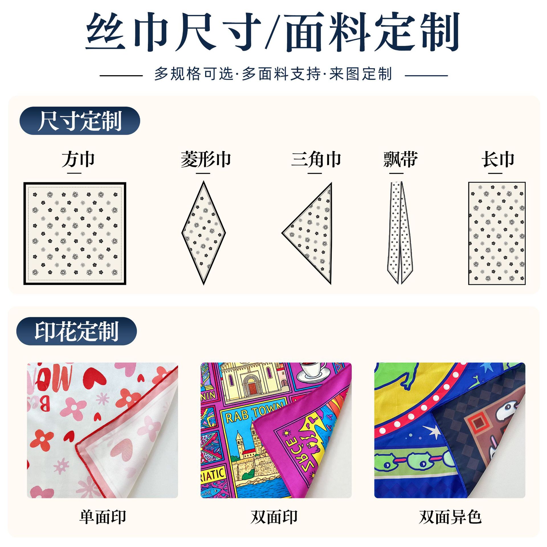 Pañuelo Triangular de Encaje de Poliéster, para Verano