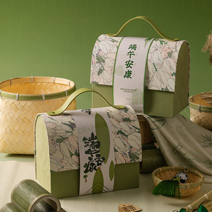 French Tulip Velvet Gift Box Dragon Boat Festival Souvenir Gift Box Gift Gift Packaging Box Empty Box Wholesale Velvet