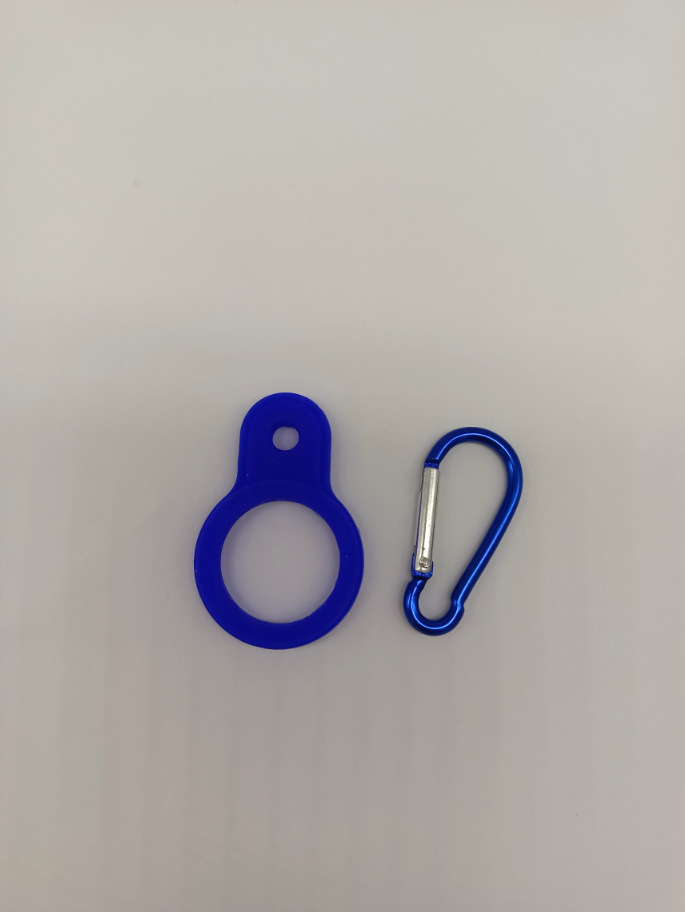 Hebilla de Silicona para Botella de Agua Portátil con Mosquetón para Senderismo y Viajes image 12