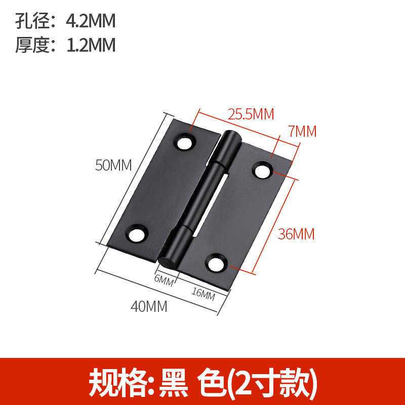 Acero inoxidable 1 pulgada 1.5 pulgadas 2 pulgadas 2.5 pulgadas 3 pulgadas 4 pulgadas puertas ventanas puertas de gabinete bisagra plegable puerta de bisagra