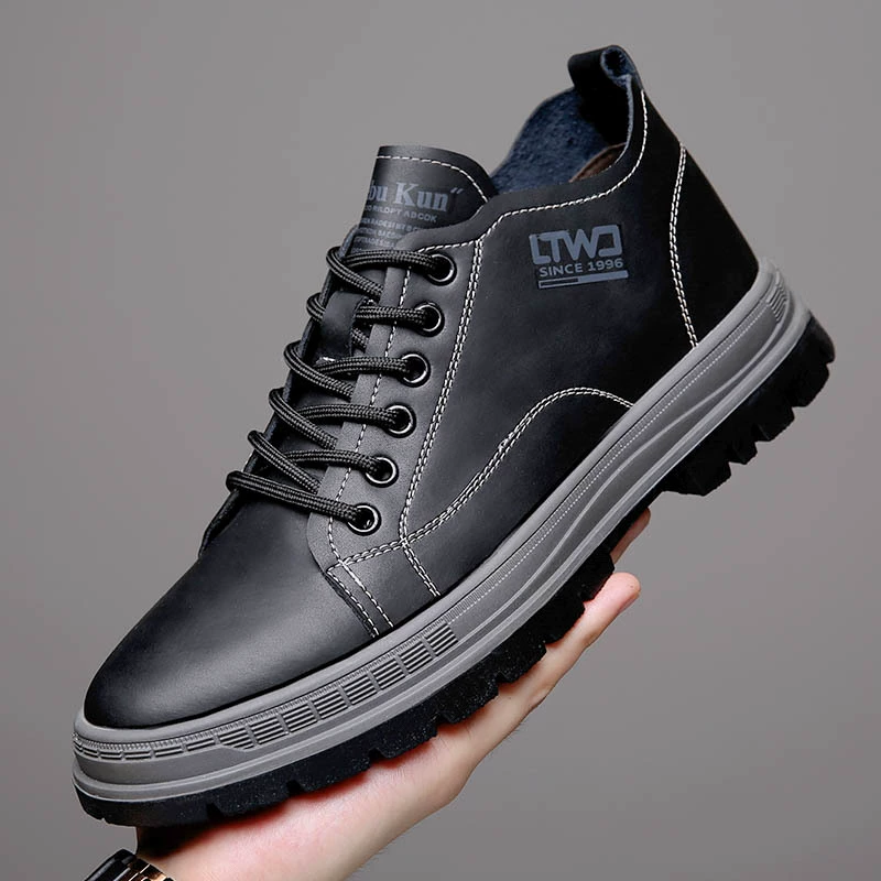 Ботинки Martin, Мужская британская рабочая обувь, летние повседневные короткие ботинки с низким верхом, повседневная обувь для досок, Повседневная Рабочая обувь