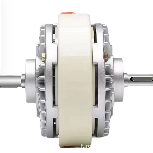 双轴磁粉离合器YSC-5单轴磁粉制动器YSB強制空冷、內置散熱風機