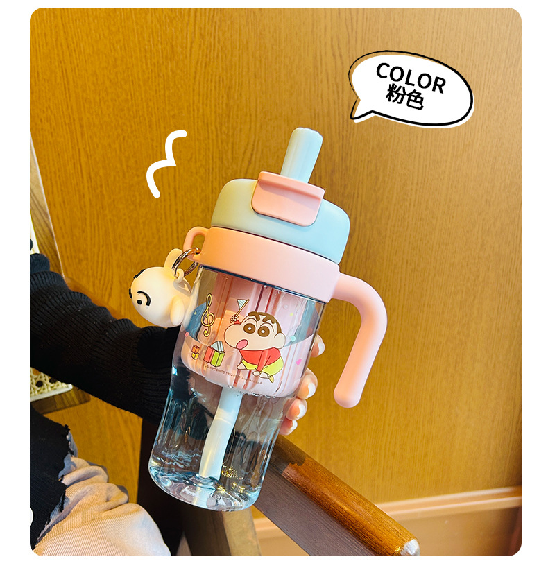 女生高颜值吸管杯子茶水分离tritan水杯耐高温2