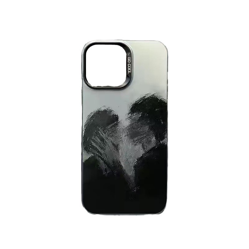 Nueva pareja para iPhone 16 funda para teléfono móvil Apple 15promax/14 art 13pro Europa y América 12 personalidad