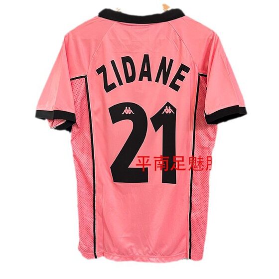 9798 Juve Jersey Home Away 10 Piero 21 Zidane Football Suit Retro