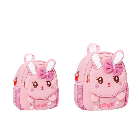 Children's schoolbag kindergarten entrance girl 3-year-old baby anti-lost boy and girl small class lightweight backpack  new