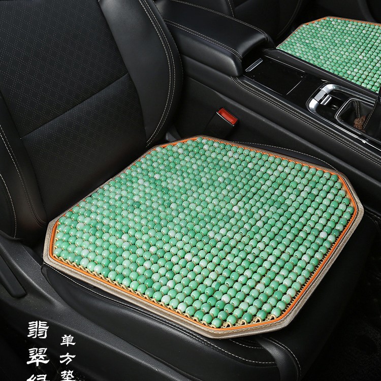 汽车坐垫树脂玉石垫子办公室坐椅靠背垫玉石坐垫叉车坐垫挖掘机垫