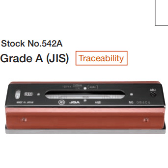 正品日本理研RSK条式精密水平仪 水平尺542-3002A 300X0.02