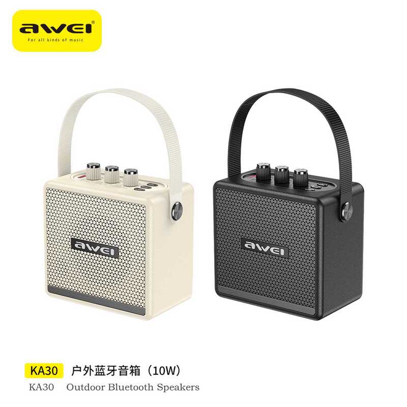 Awei 2025 新しいポータブル Bluetooth スピーカー屋外大音量ポータブルスピーカー防水防塵小型スピーカー|undefined