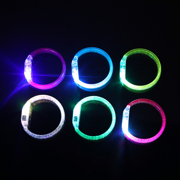 Factory direct selling LED light -emitting hand ring acrylic flat…