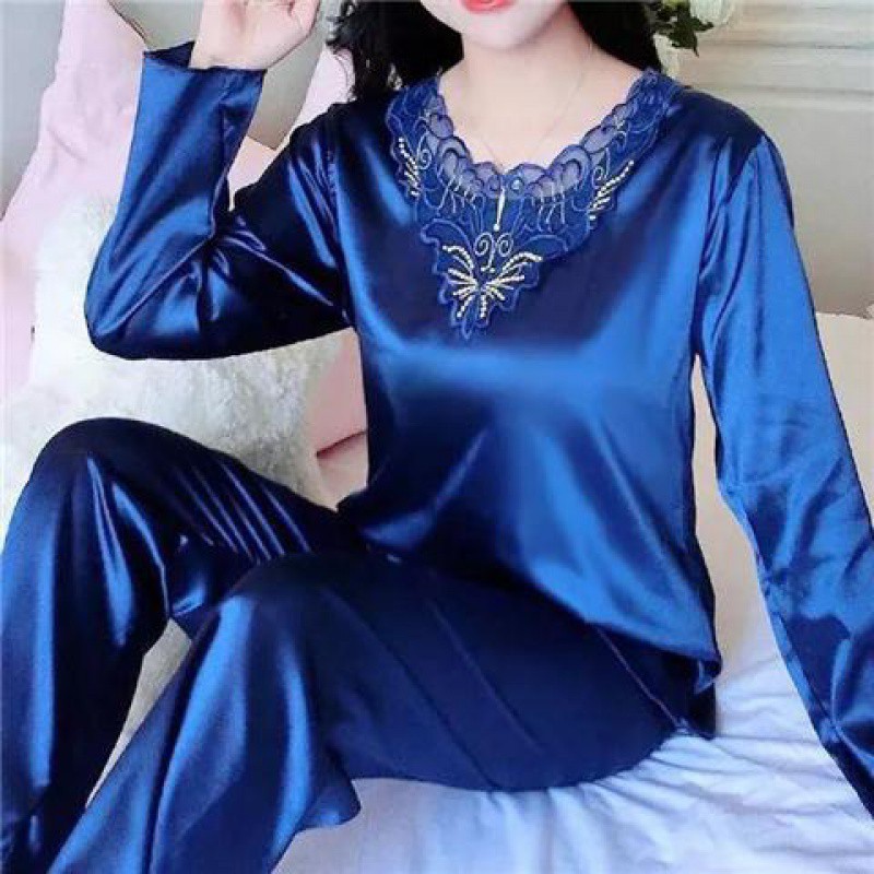 긴팔 1050 로얄블루 세트