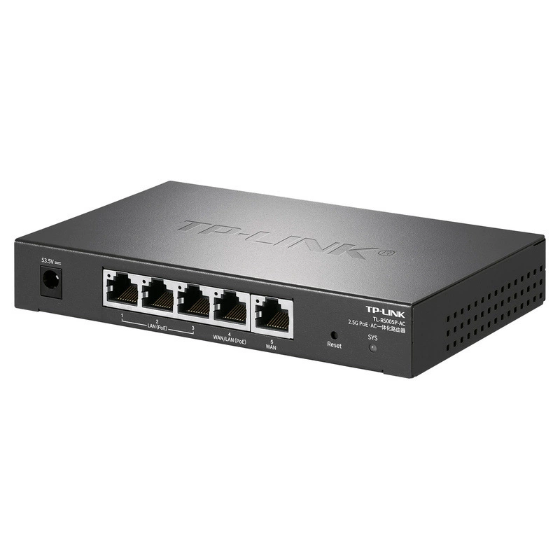 TP-LINK TL-R5005P-AC 2,5G порт интегрированный маршрутизатор перегружен и бесшовный роуминг питание по PoE