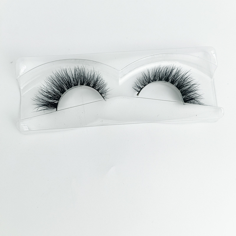 Transfronterizos sin pegamento puro, pelo de visón, pestañas falsas, pestañas naturales densas, pestañas peludas, maquillaje diario desnudo, un par de pestañas falsas