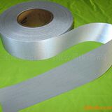 Школьная униформа 5 см высокая яркая ткань серебряная ткань Серебряная ярко-светоотражающая стриптивная швейная сумка EN20471