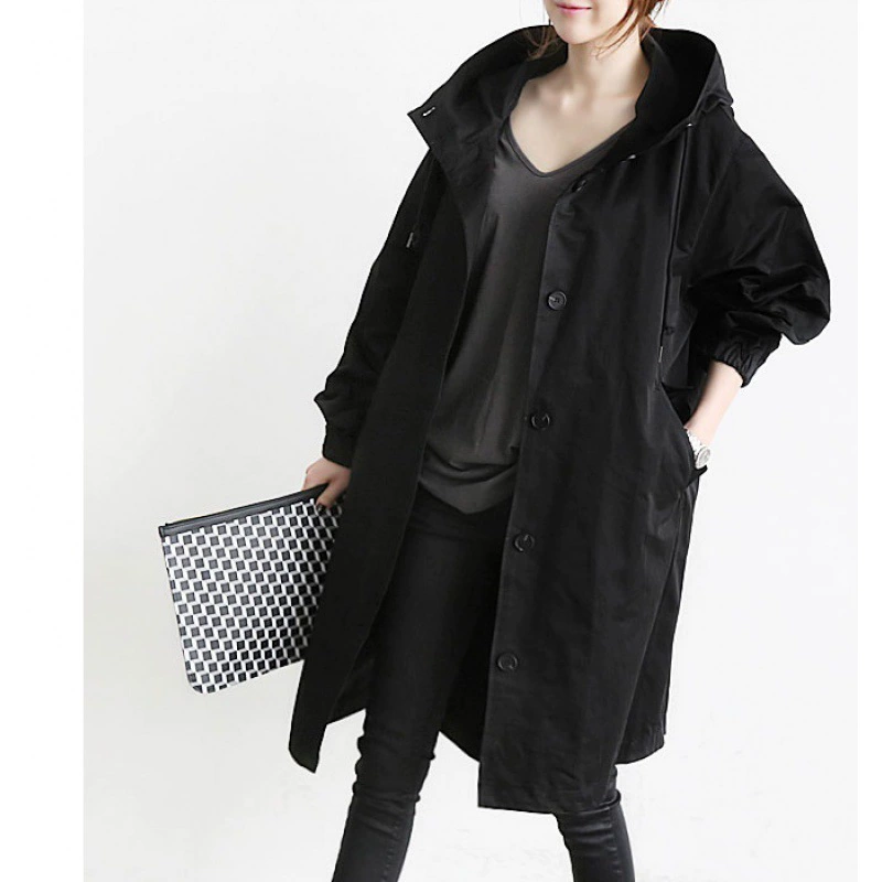 Trench coat, jacket, 2022 collection, Korean style, British style