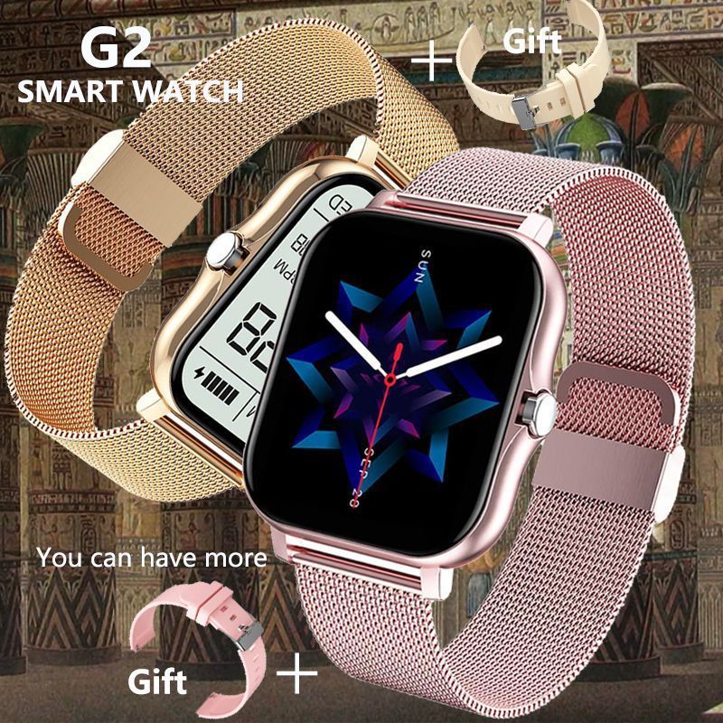 外贸版智能手表彩屏计步睡眠监测通话可充电ios通用smartwatch|undefined
