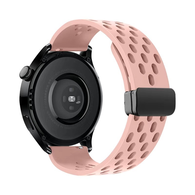 适用华为watch4手表带20mm磁吸原装透气表带22mm折叠GT2小米42mm|undefined