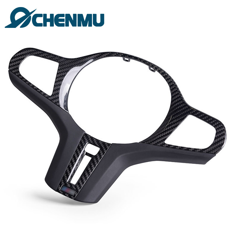 Carbon Fiber Steering Wheel Trim Cover for BMW G Series G20 G28 G30 G38 G01 G05