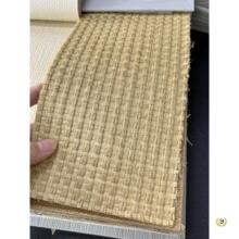 特殊纸编草编织墙纸麻袋片剑麻线茶室禅意古典中古老钱风壁纸