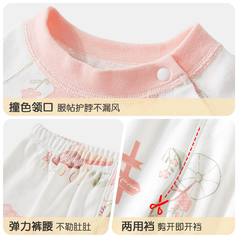 Primavera, otoño, invierno, pantalones para bebés, algodón caliente para niños, ropa de fondo, ropa interior para bebés