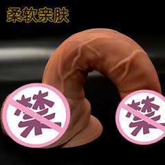 跨境熱銷女用自慰器手動硅膠仿真陽具高潮女性成人情趣性用品工廠