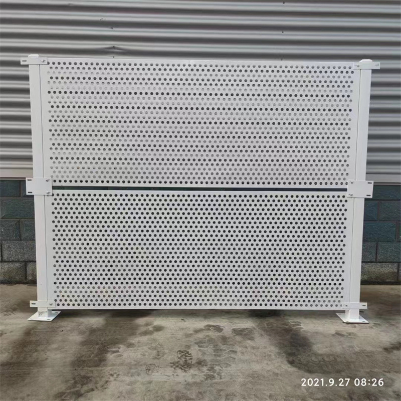 冲孔围挡 工地施工围挡 沿海防风围挡 道路施工围挡